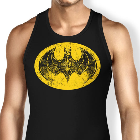 Skeleton Bat Signal - Tank Top