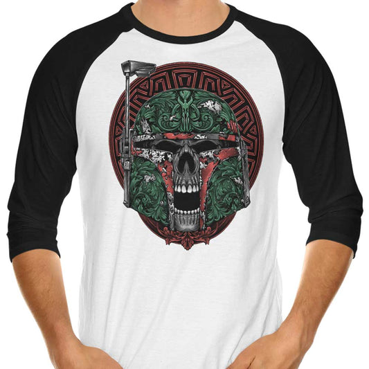 Skull Hunter - 3/4 Sleeve Raglan T-Shirt