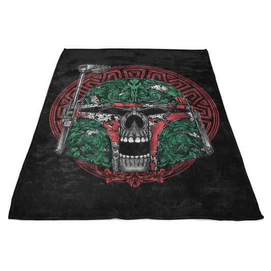 Skull Hunter - Fleece Blanket
