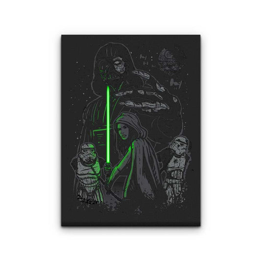 Skywalking Dead - Canvas Print