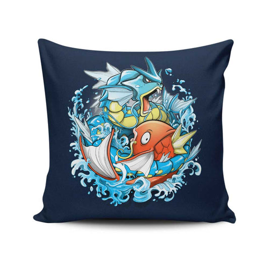 Slash Koi - Throw Pillow