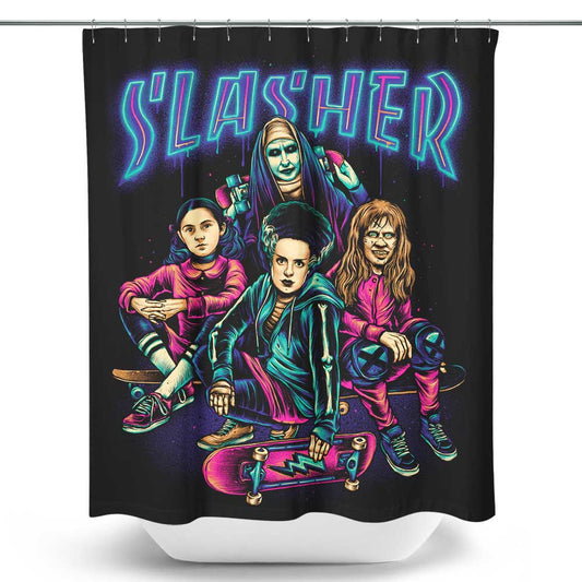 Slasher Girls - Shower Curtain