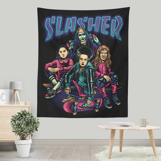 Slasher Girls - Wall Tapestry