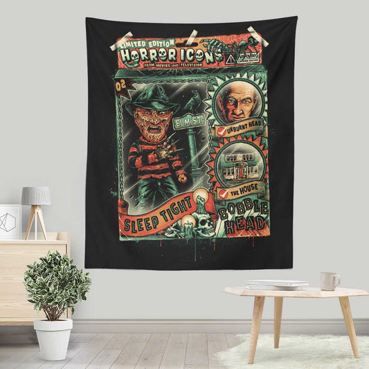 Sleep Tight Bobble - Wall Tapestry