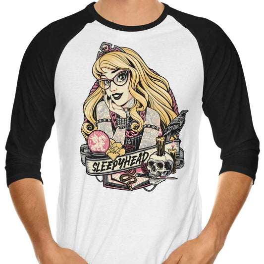 Sleepyhead - 3/4 Sleeve Raglan T-Shirt