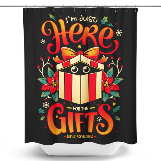 Sneaky Christmas Thief - Shower Curtain