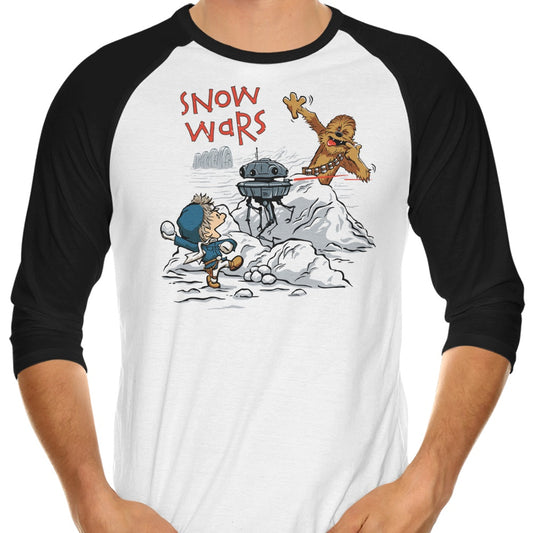 Snow Wars - 3/4 Sleeve Raglan T-Shirt