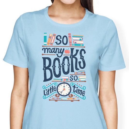So Many Books - Women's Apparel