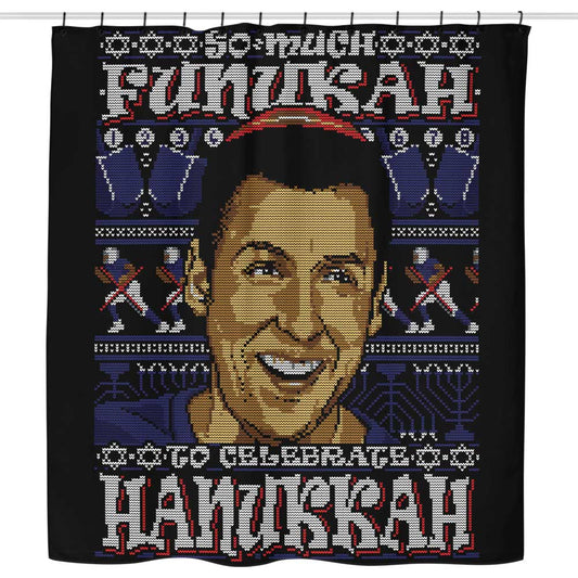 So Much Funukah - Shower Curtain