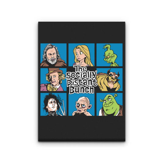 Social Distance Bunch - Canvas Print