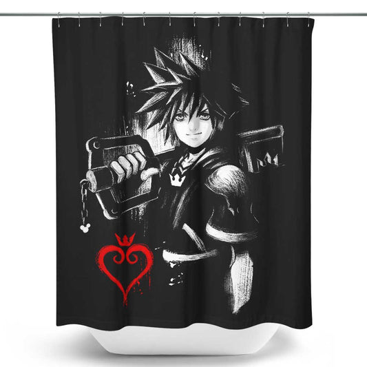 Sora Ink - Shower Curtain