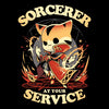 Sorcerer at Your Service - Shower Curtain
