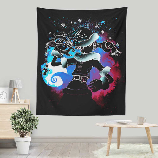 Soul of Christmas Town - Wall Tapestry