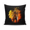 Soul of Fire Ninja - Throw Pillow