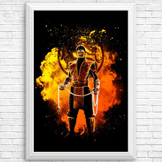 Soul of Fire Ninja - Posters & Prints