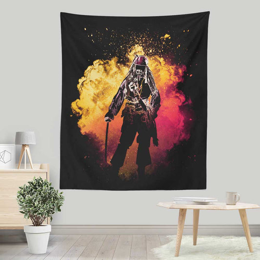 Soul of the Black Pearl - Wall Tapestry