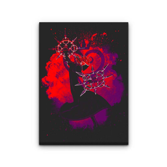 Soul of the Dancing Flames - Canvas Print