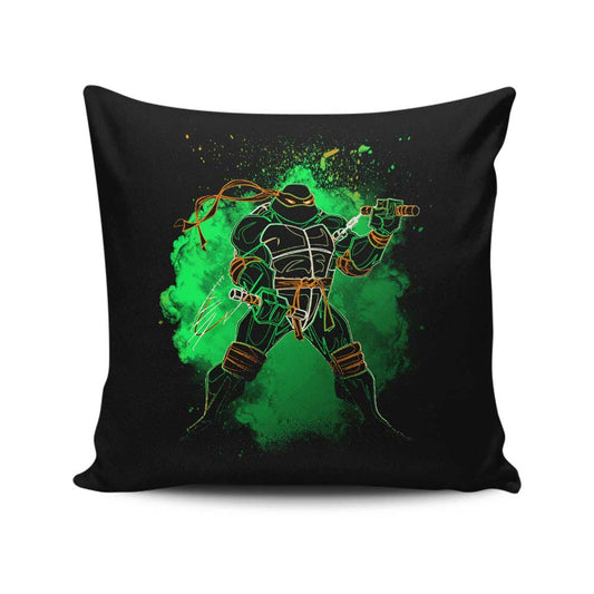 Soul of the Nunchaku - Throw Pillow