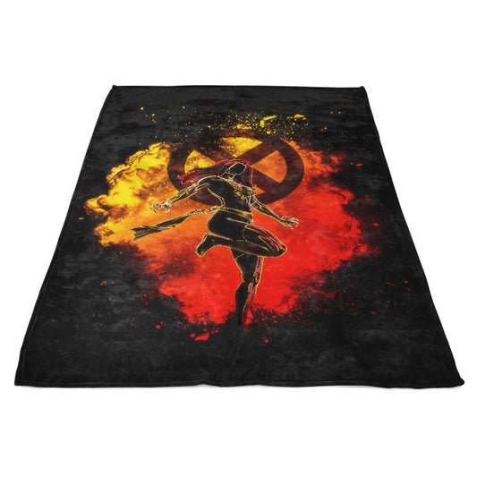 Soul of the Phoenix - Fleece Blanket
