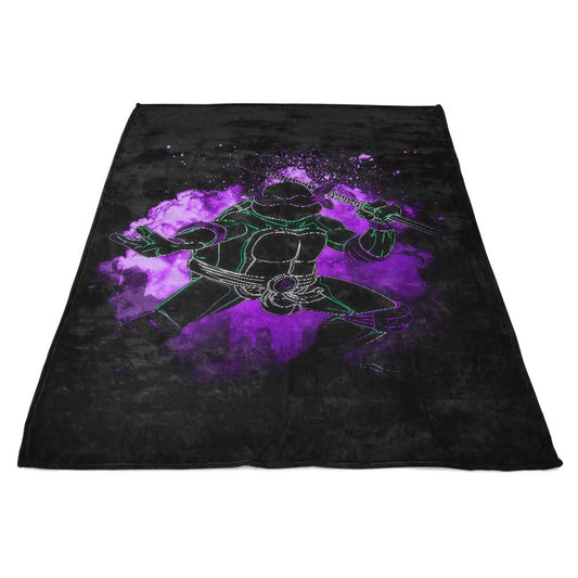 Soul of the Purple - Fleece Blanket