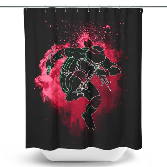Soul of the Red - Shower Curtain