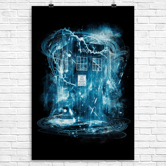 Space and Time Storm - Poster
