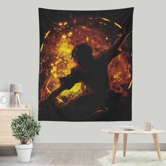 Space Flame - Wall Tapestry