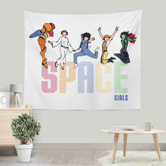 Space Girls - Wall Tapestry