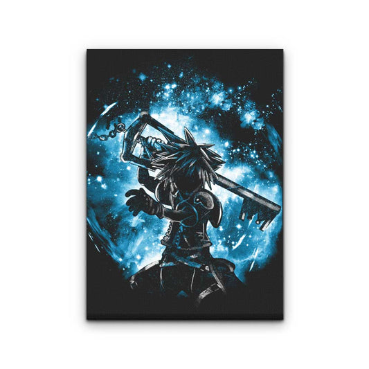 Space Keyblade - Canvas Print