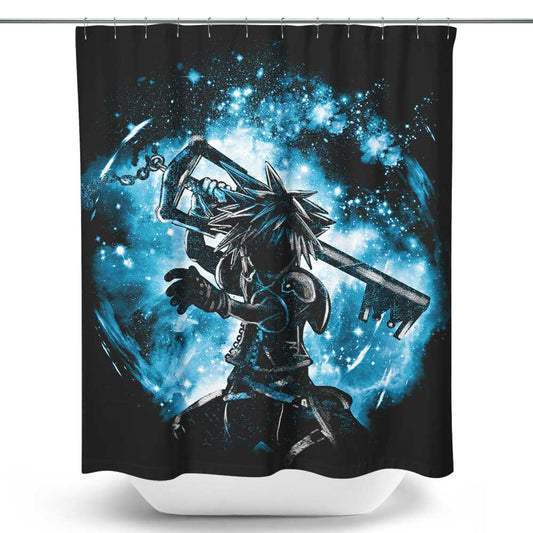 Space Keyblade - Shower Curtain