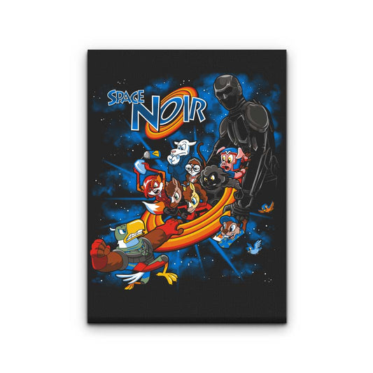 Space Noir - Canvas Print