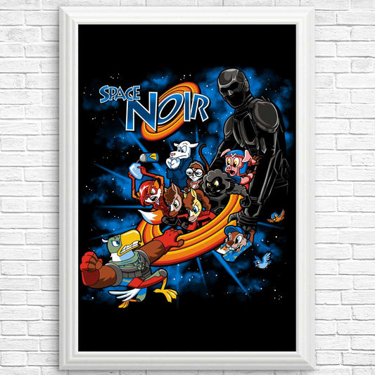 Space Noir - Posters & Prints
