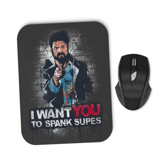 Spank Supes - Mousepad
