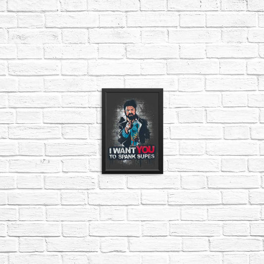 Spank Supes - Posters & Prints