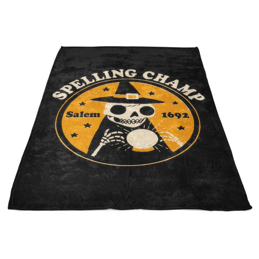 Spelling Champ - Fleece Blanket