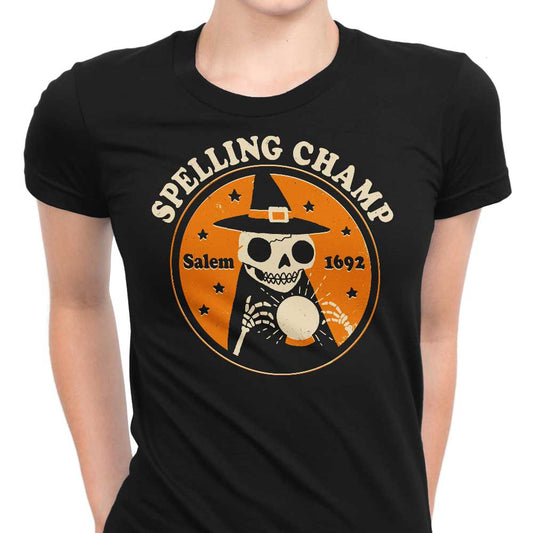Spelling Champ - Women's Apparel