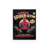 Spider Gym - Metal Print