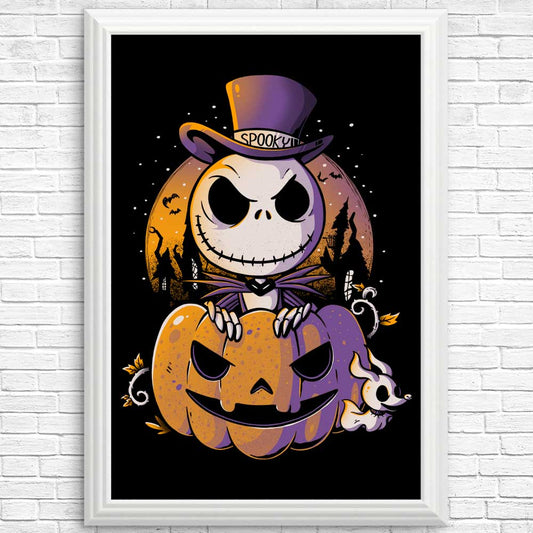 Spooky Pumpkin King - Posters & Prints