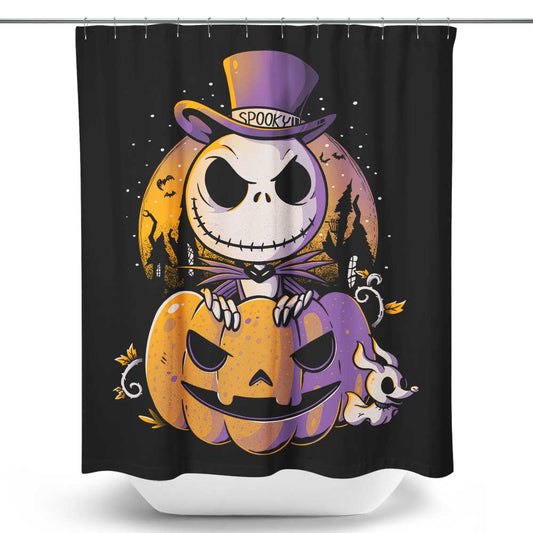 Spooky Pumpkin King - Shower Curtain