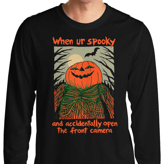 Spooky Selfie - Long Sleeve T-Shirt