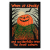 Spooky Selfie - Metal Print