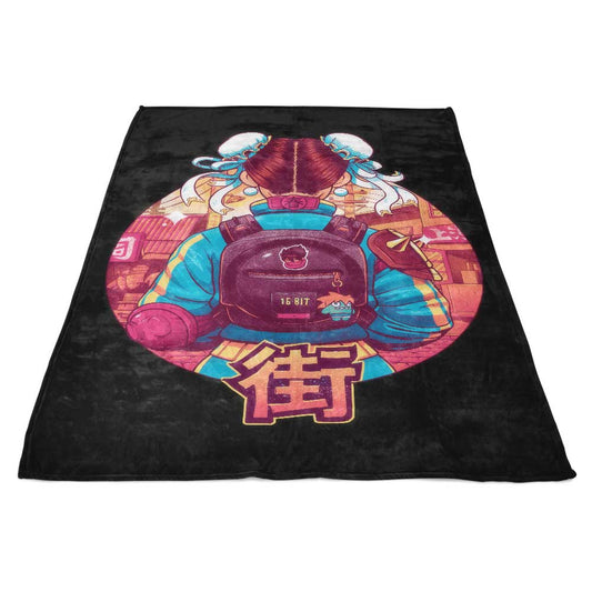 Spring Fighter - Fleece Blanket