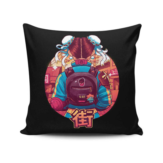 Spring Fighter - Throw Pillow