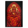 Stained Glass Vengeance - Metal Print