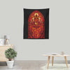 Stained Glass Vengeance - Wall Tapestry
