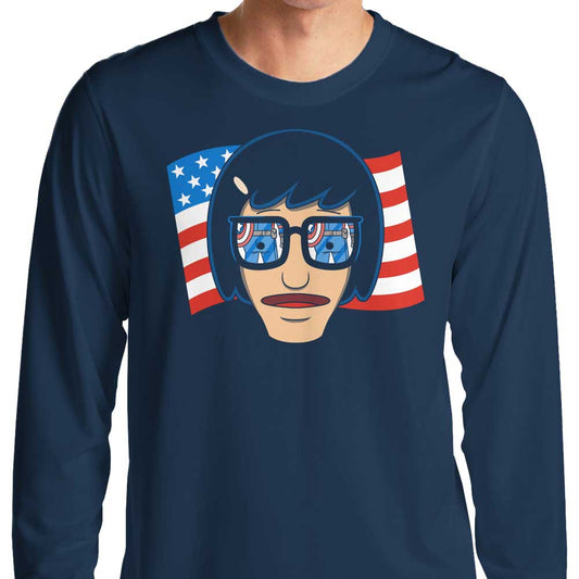 Star Spangled Butt - Long Sleeve T-Shirt