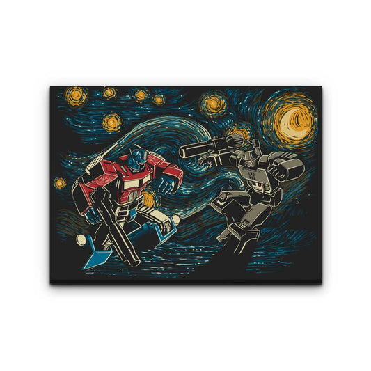 Starry Battle - Canvas Print