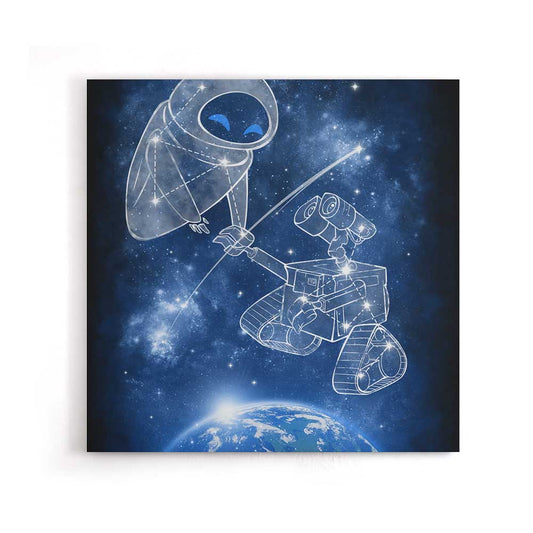 Starry Dancing Sky - Canvas Print