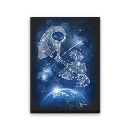 Starry Dancing Sky - Canvas Print