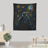 Starry Dark Side - Wall Tapestry